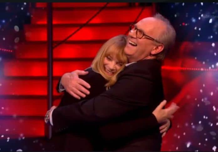 Elizabeth Morton and Peter Davison