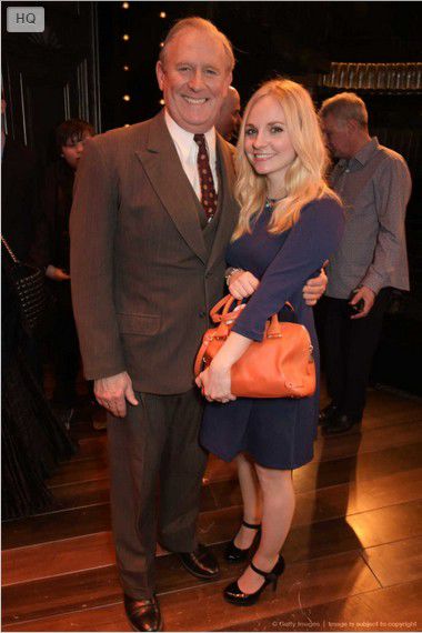 Peter Davison and Georgia Moffett Peter Davison and Georgia Moffett